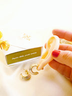 Aretes 4 lineas color