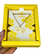 COLLAR 2 CORAZONES ENTRELAZADOS CON INICIALES