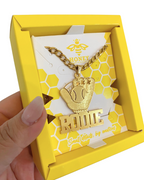 COLLAR CON NOMBRE BEISBOL LANZADOR PÍCHER