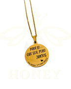 Foto-geëtste plaatketting