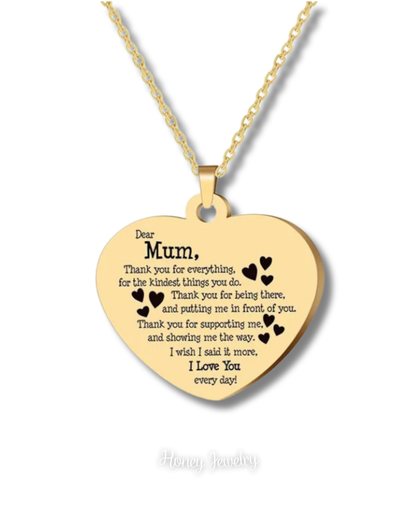 Military plate necklace - Laser engraved text