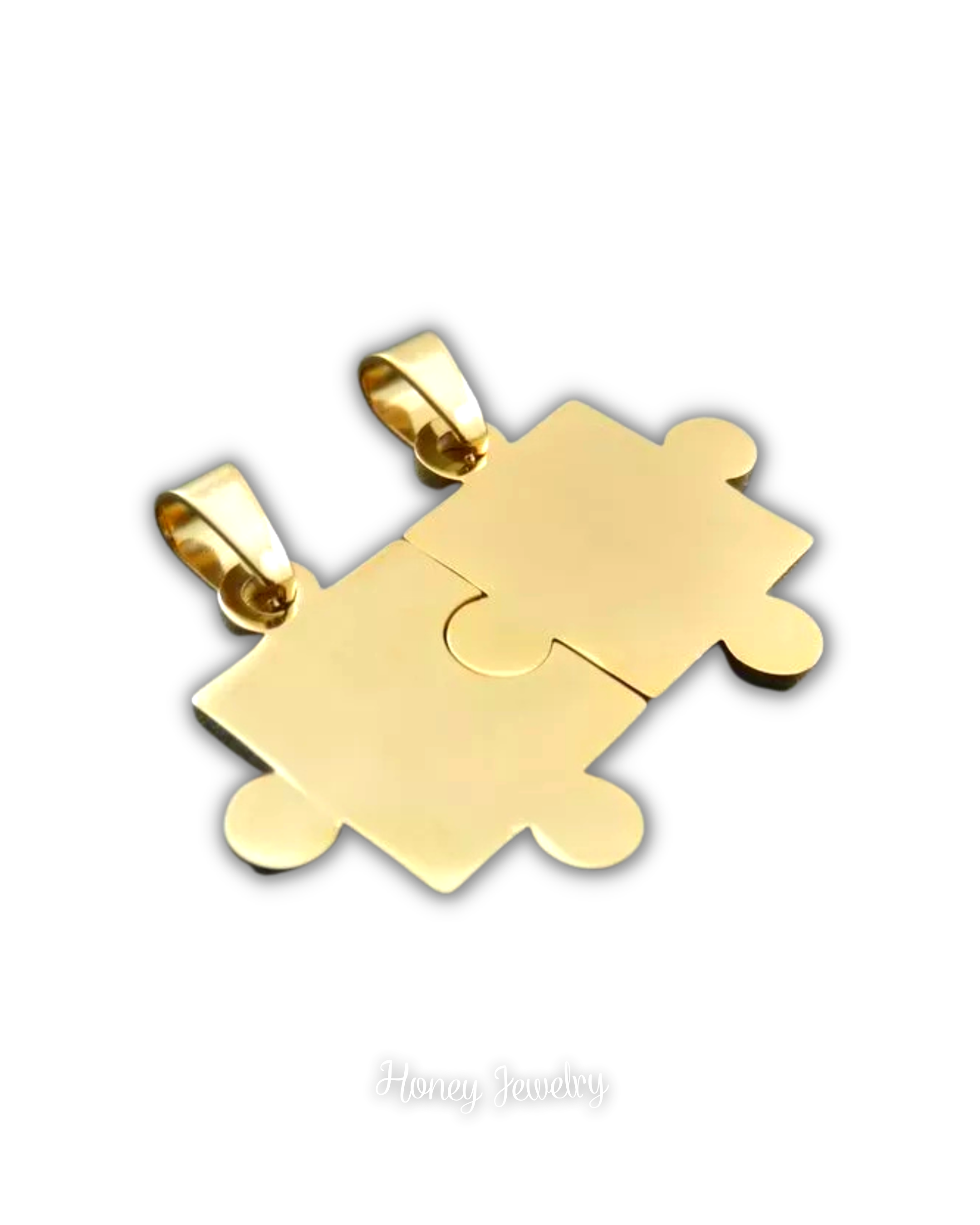 Collar para pareja Puzzle x2