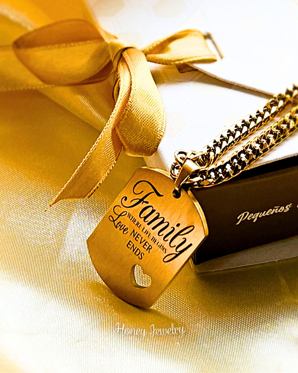 DUO DE COLLARES PLACA CON FOTOGRABADO