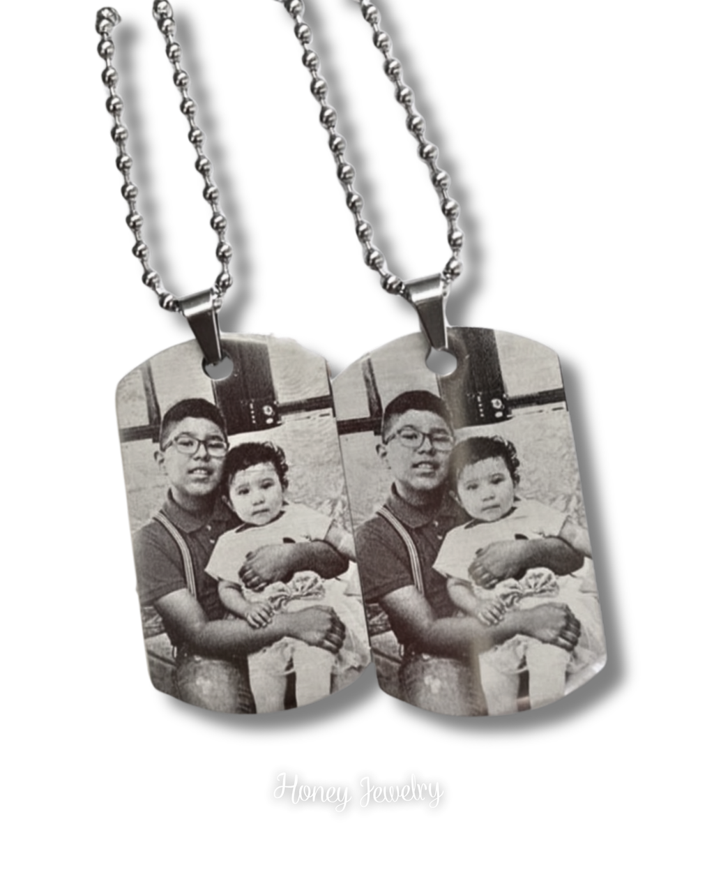 Militaire plaatketting voor koppels