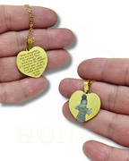 Foto-geëtste ketting