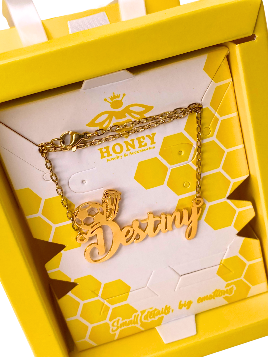 COLLAR CON NOMBRE FUTBOLERA