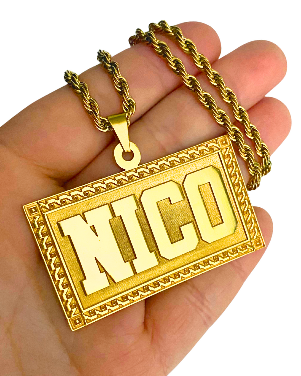 Klassieke naamketting