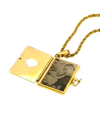 COLLAR LIBRO DE AMOR CORAZÓN MAXI