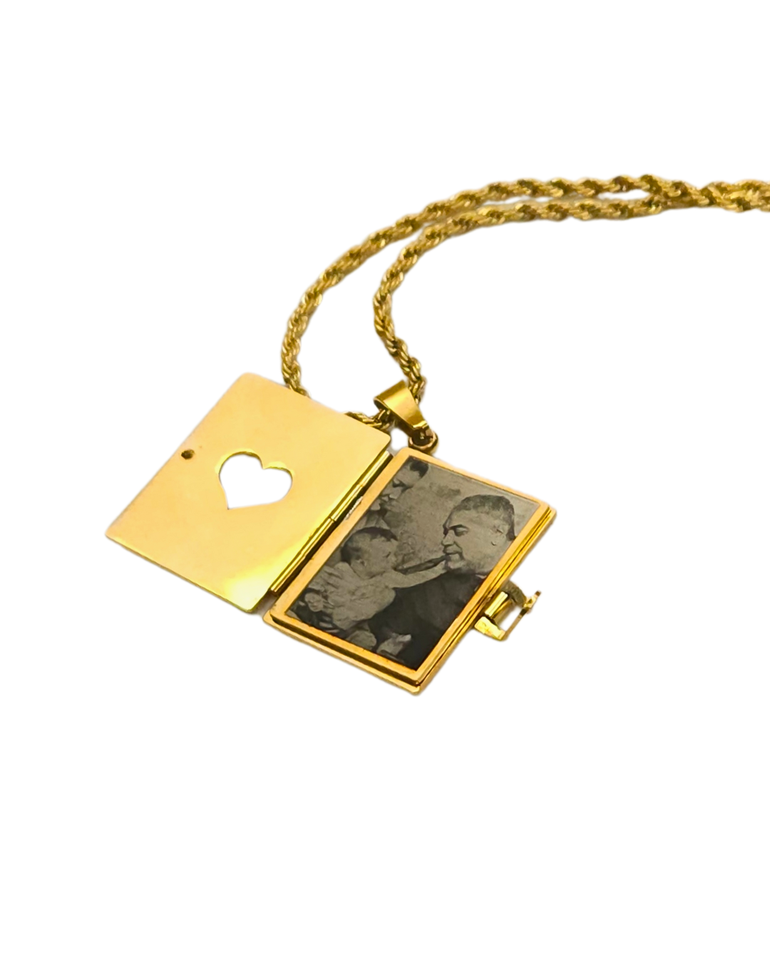 COLLAR LIBRO DE AMOR CORAZÓN MAXI