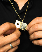 COLLAR LIBRO DE AMOR CORAZÓN MAXI