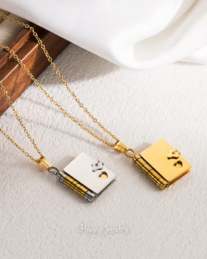 book of love necklace