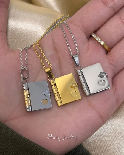 book of love necklace