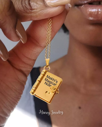 book of love necklace