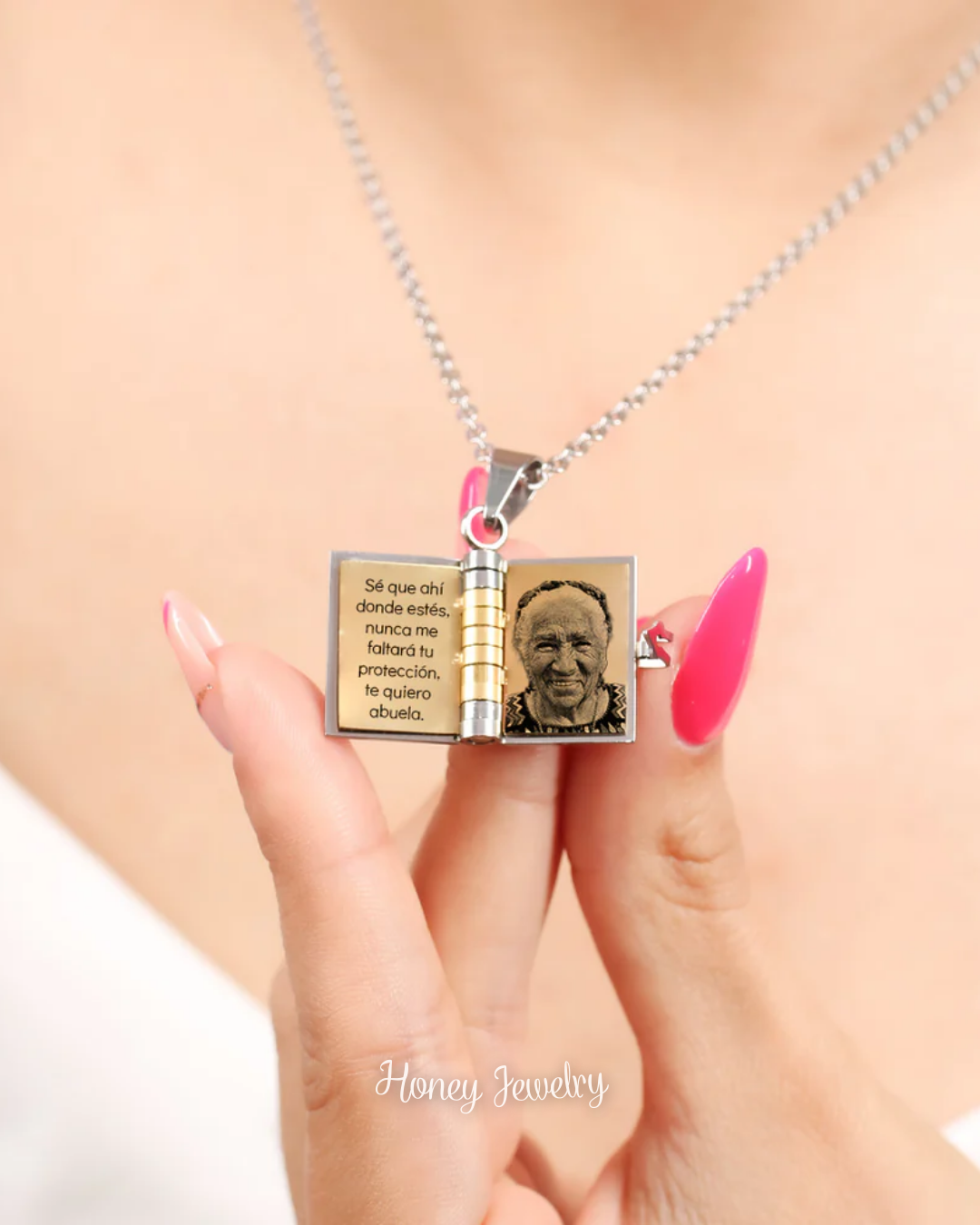 COLLAR LIBRO DE AMOR MINI