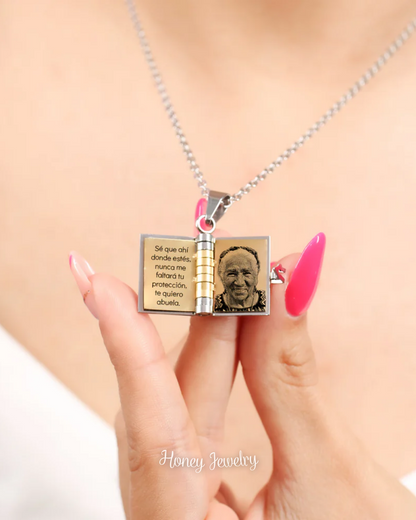 Collar libro de amor