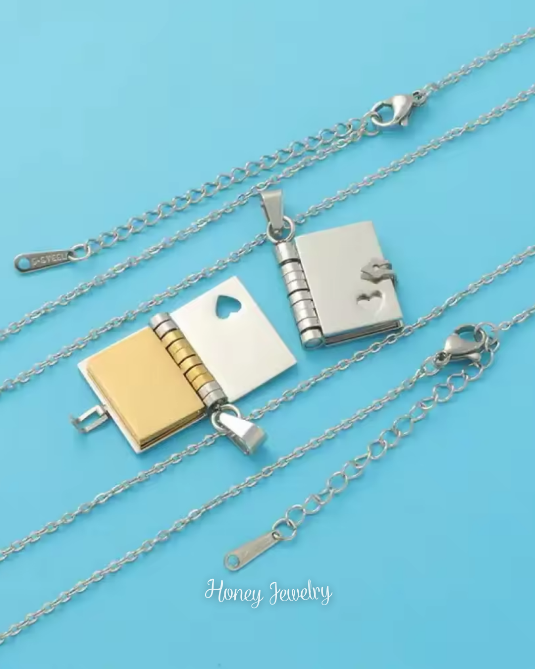 book of love necklace