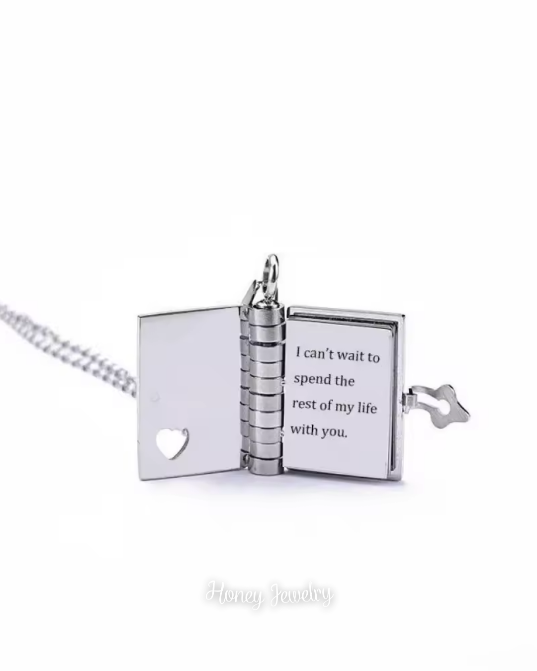 book of love necklace