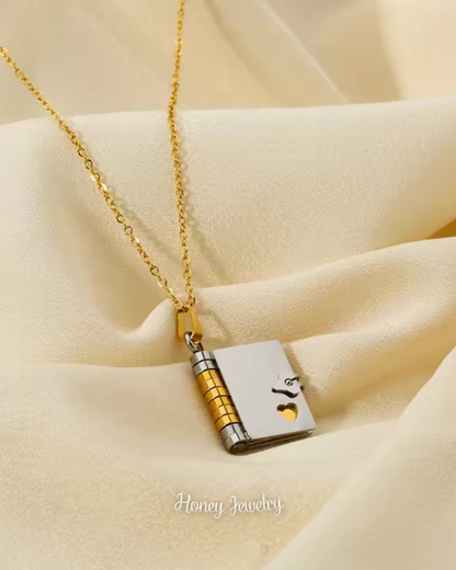 book of love necklace