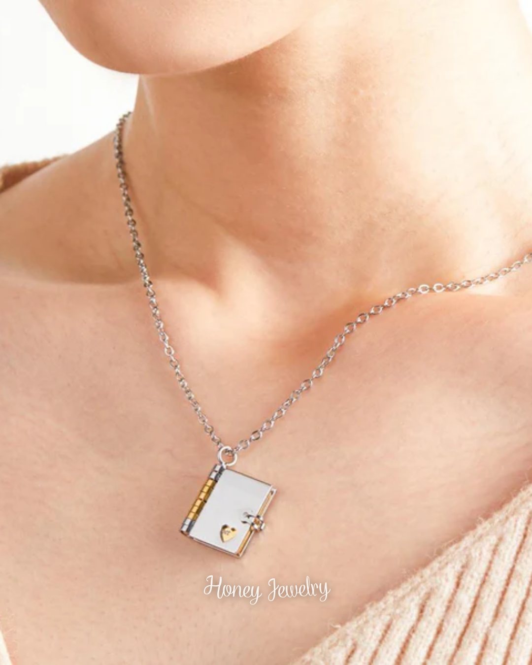 book of love necklace