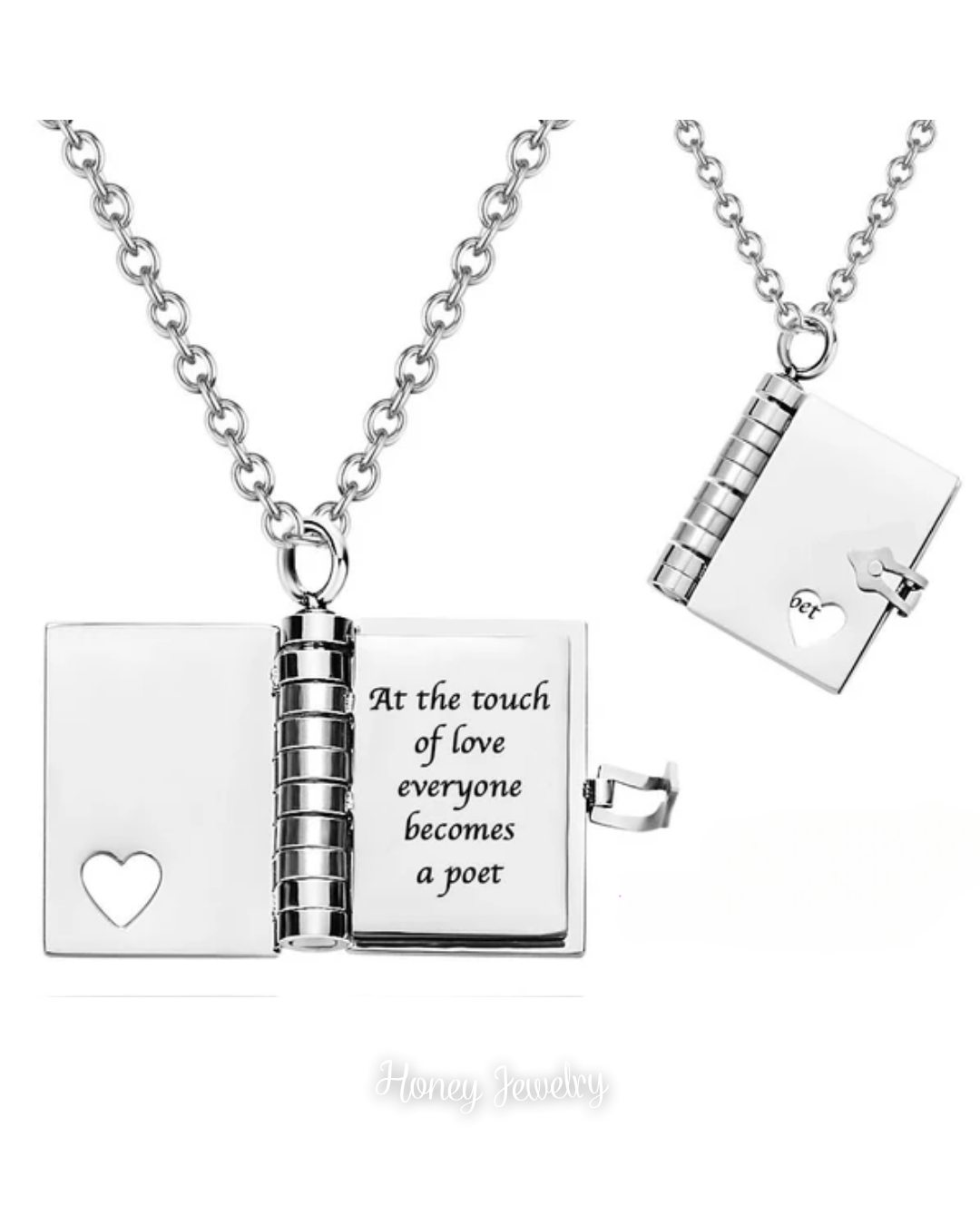 Collar libro de amor