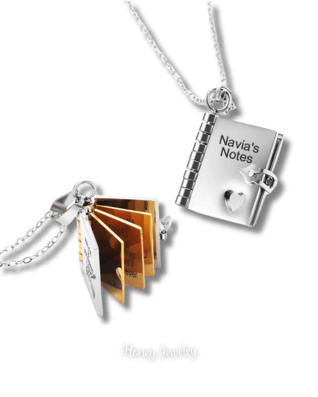 book of love necklace