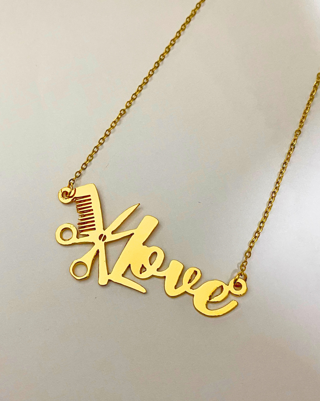 COLLAR CLASICO CON NOMBRE PELUQUERA