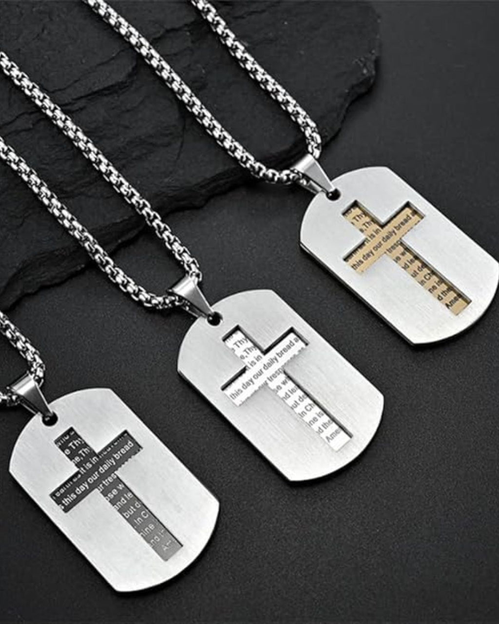Military Plate Necklace for DAD