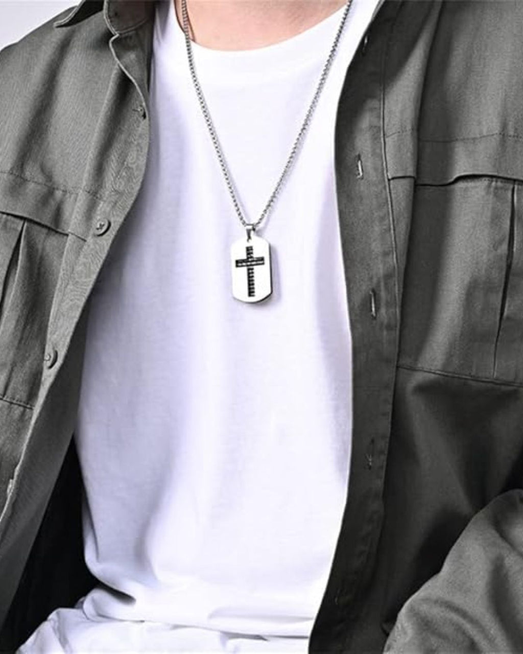 Military Plate Necklace for DAD