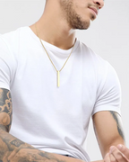 COLLAR BARRA OCULTA CON GRABADO LASER 360°