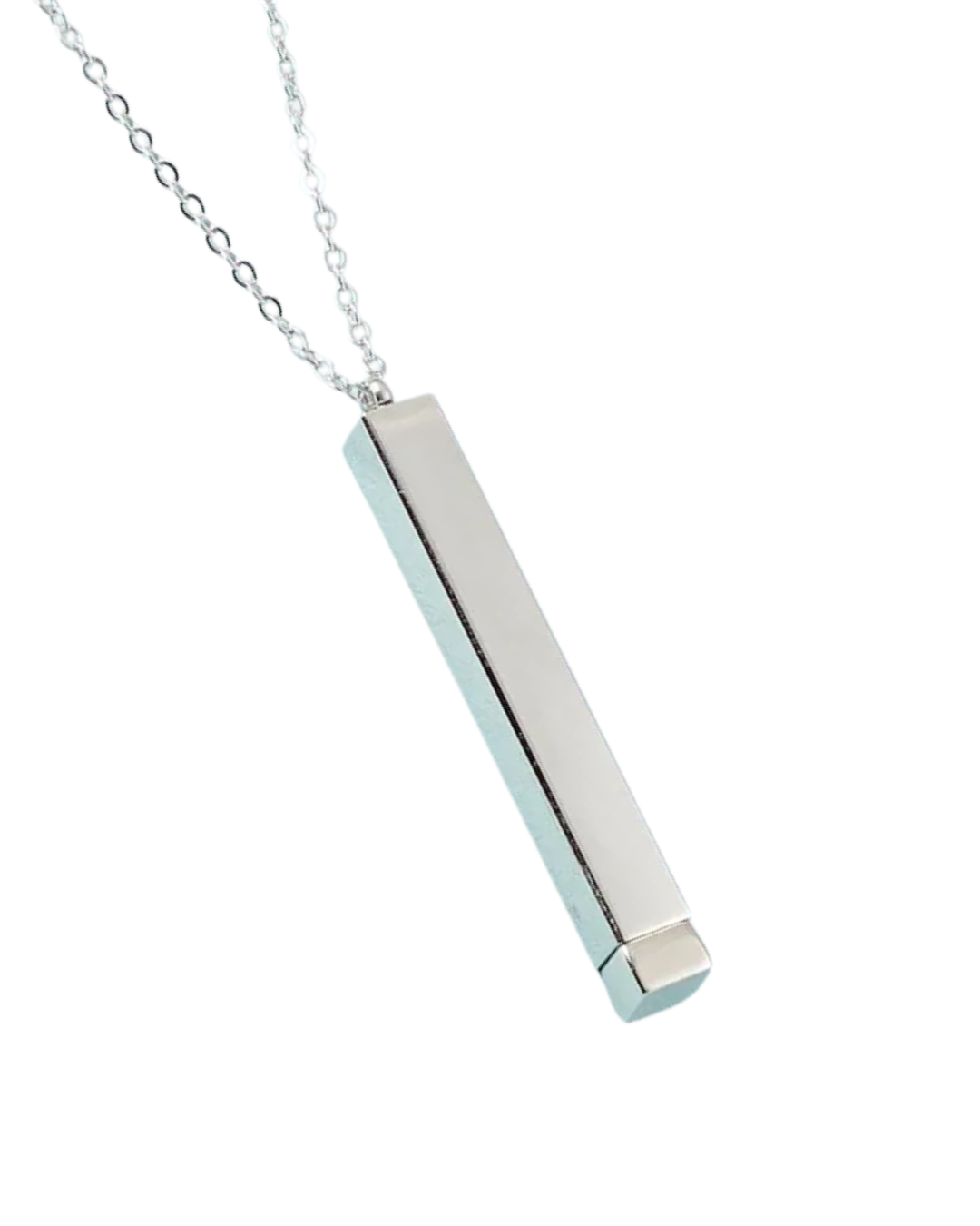 COLLAR BARRA OCULTA CON GRABADO LASER 360°