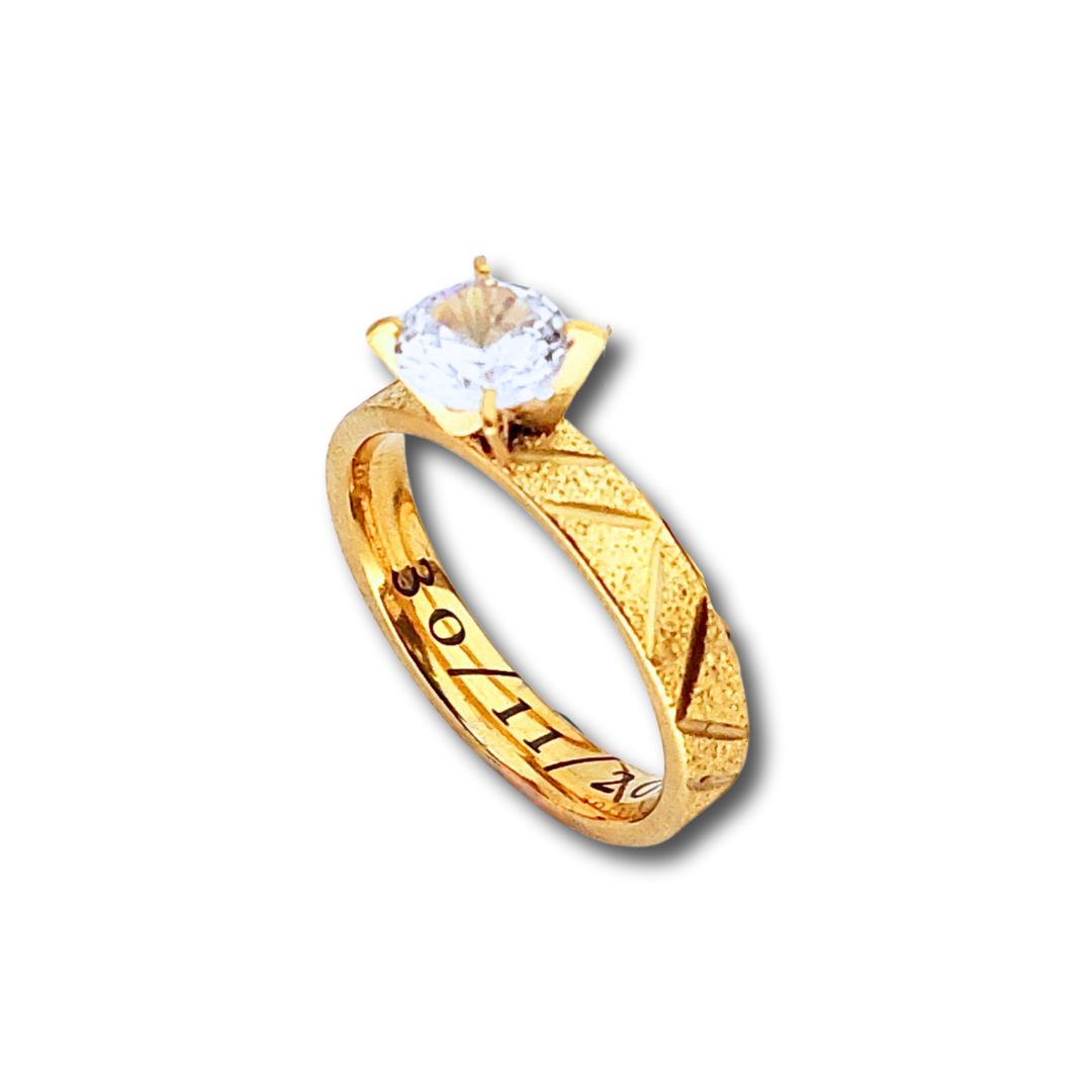 ANILLO DE PROMESA CON CIRCON