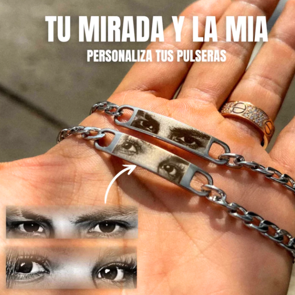 DUO DE PULSERAS MIRADAS ETERNAS