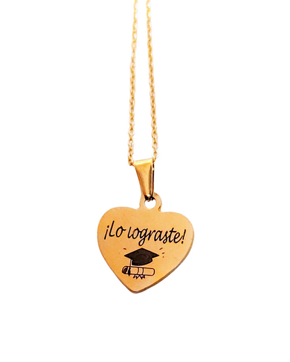 COLLAR MINI CORAZÓN GRADUACIÓN