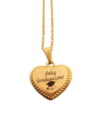 COLLAR MINI CORAZÓN GRADUACIÓN