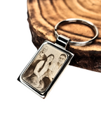 Llavero cuadrado con fotograbado