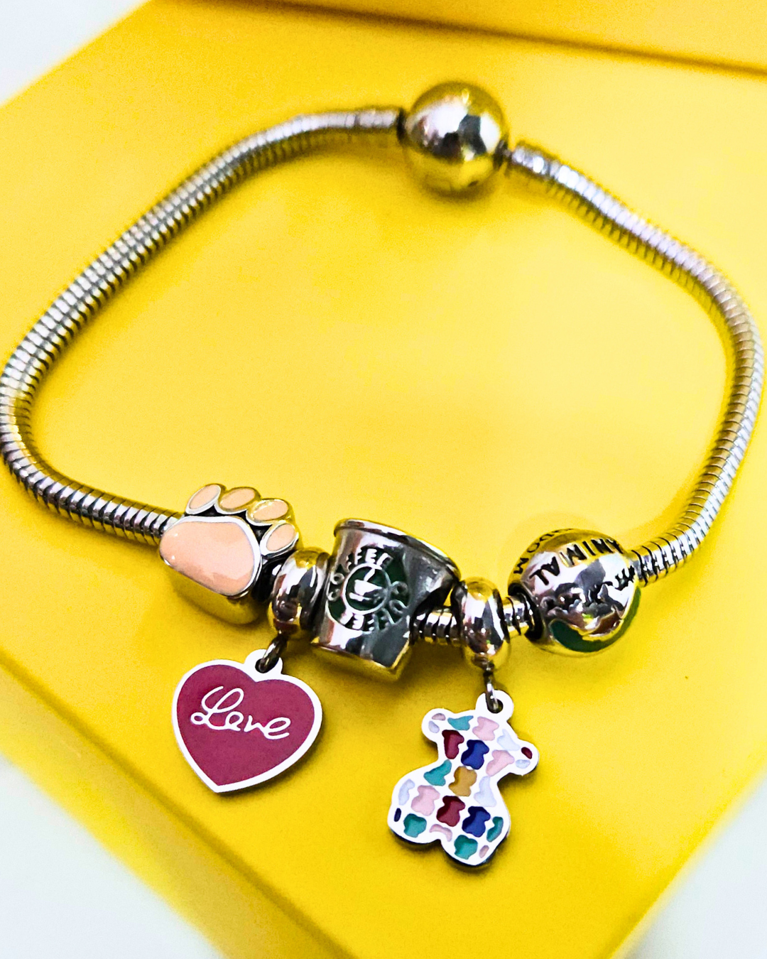 PULSERA VARIOS DIJES