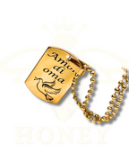 COLLAR PLACA MILITAR CON FOTOGRABADO