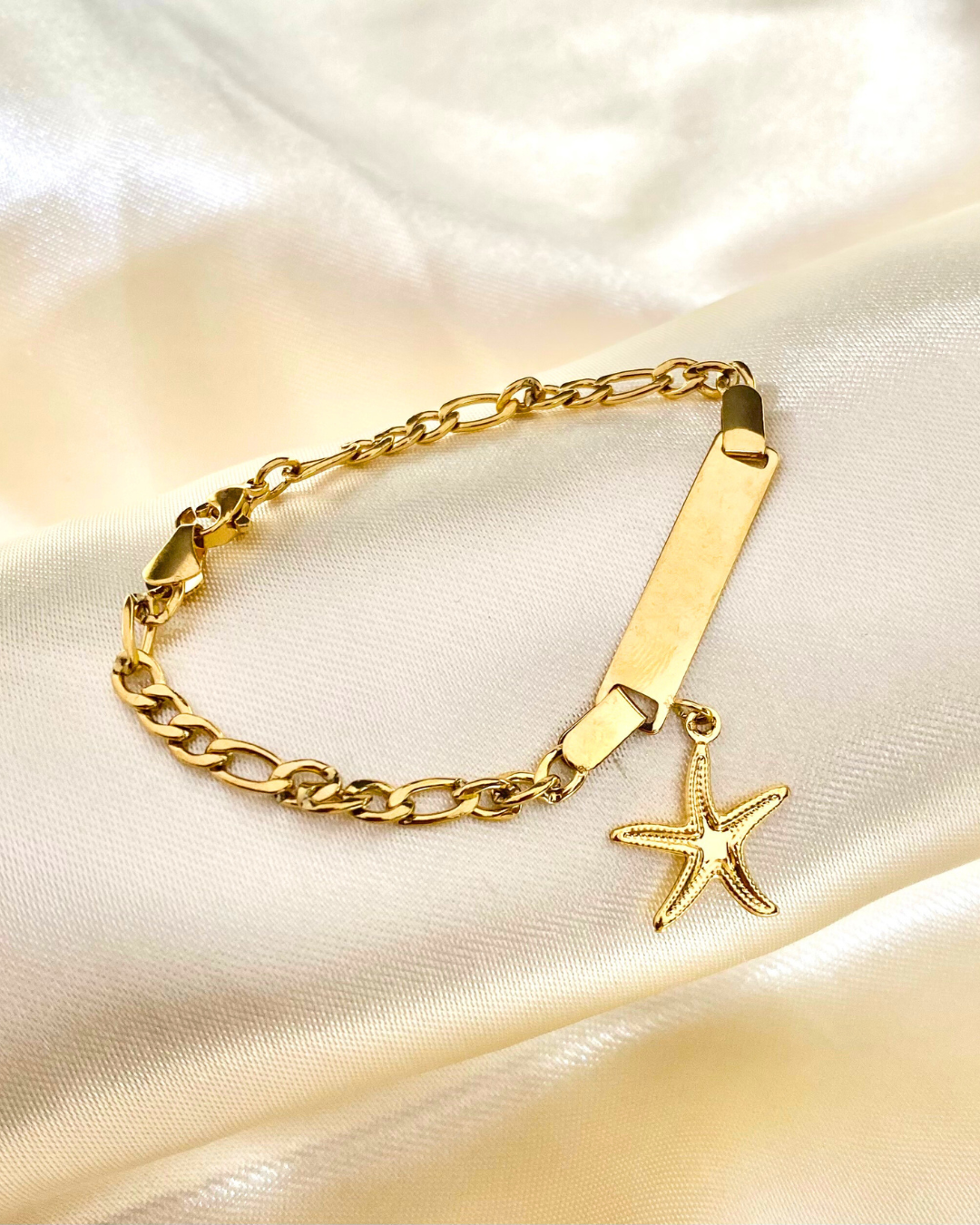 Pulsera para niña estrella de mar