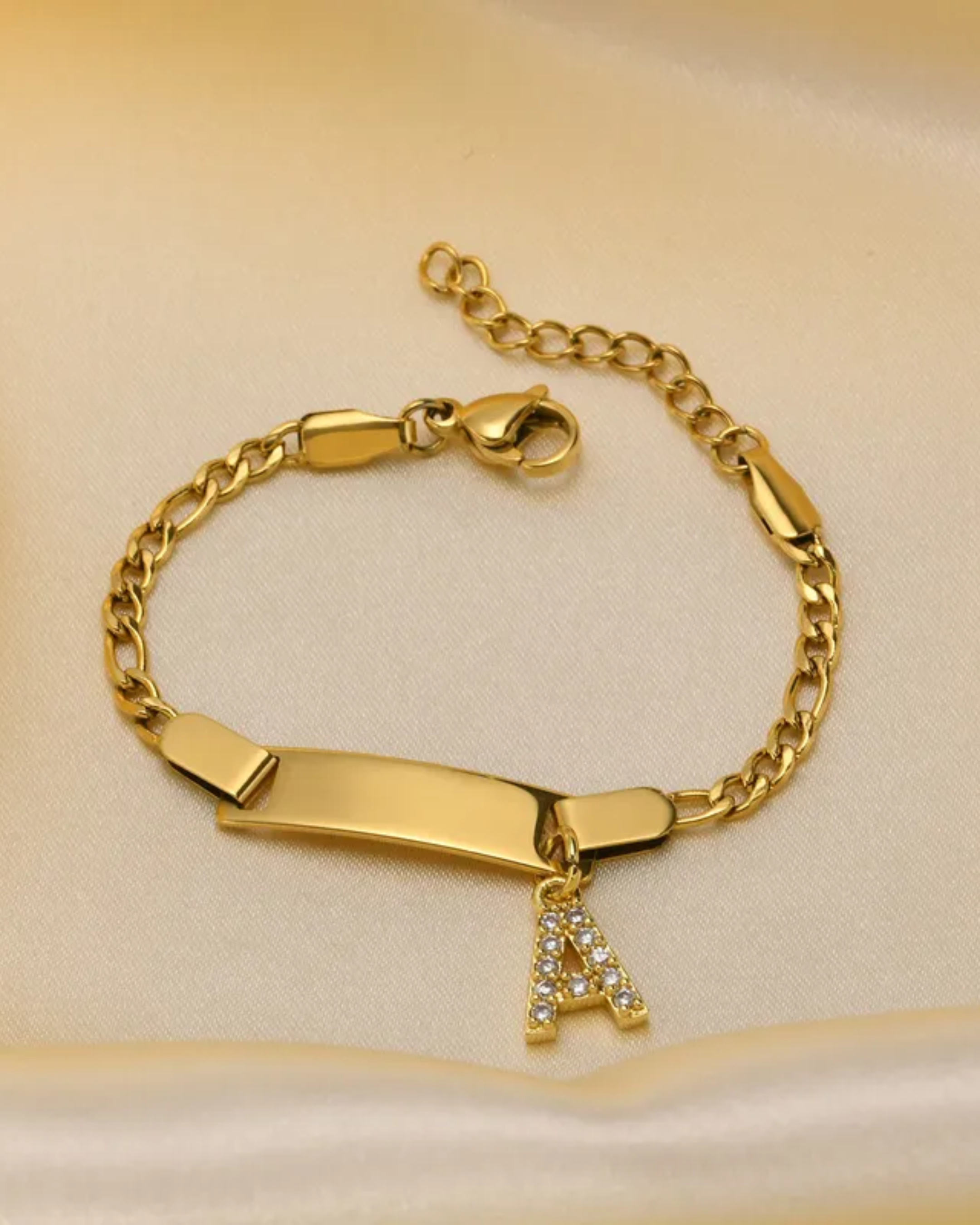 Pulsera para niños con inicial (PRE ORDEN)