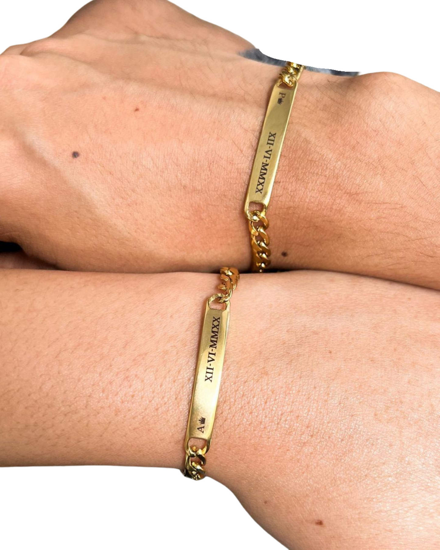 Pulsera para pareja personalizadas