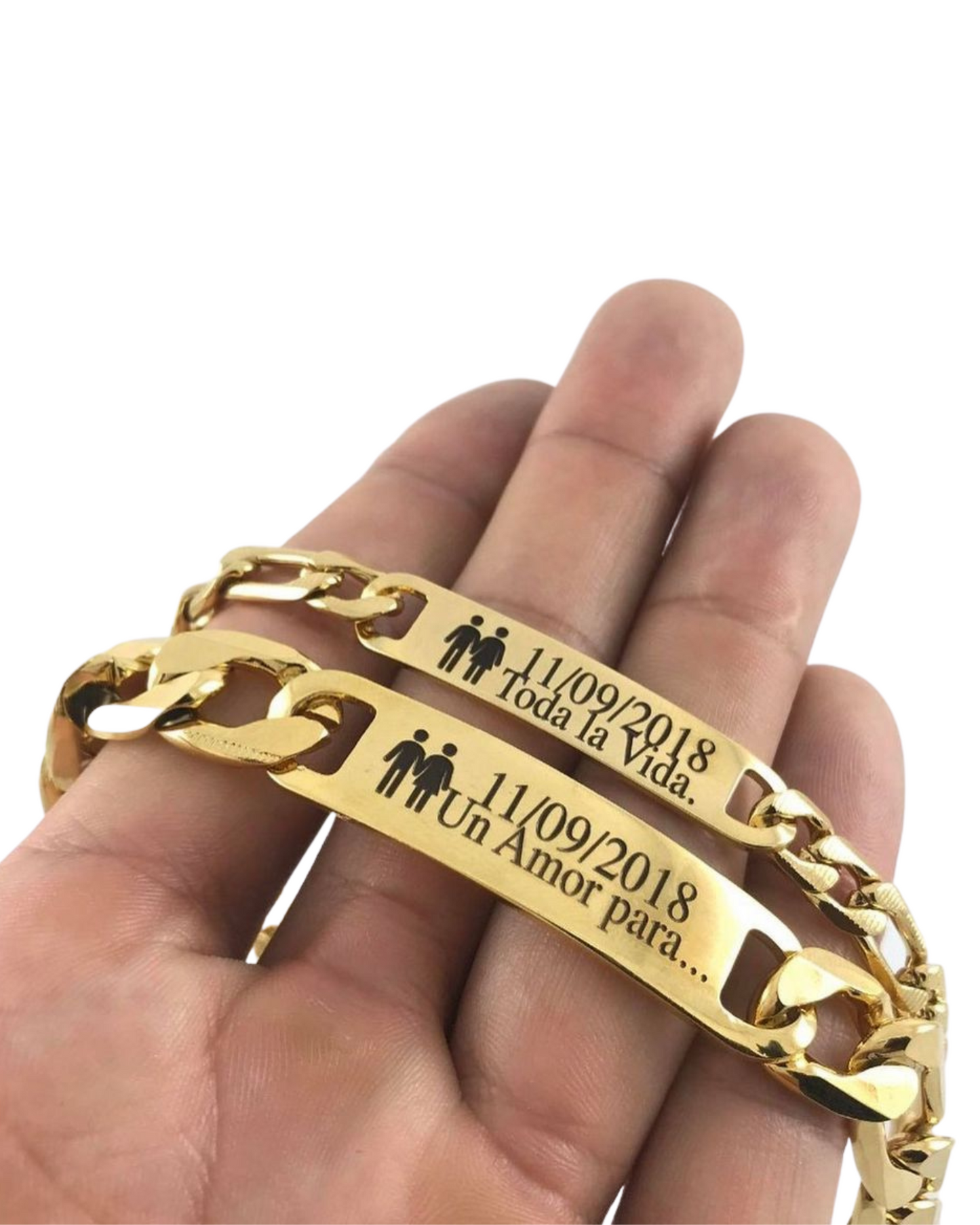 Pulsera para pareja personalizadas