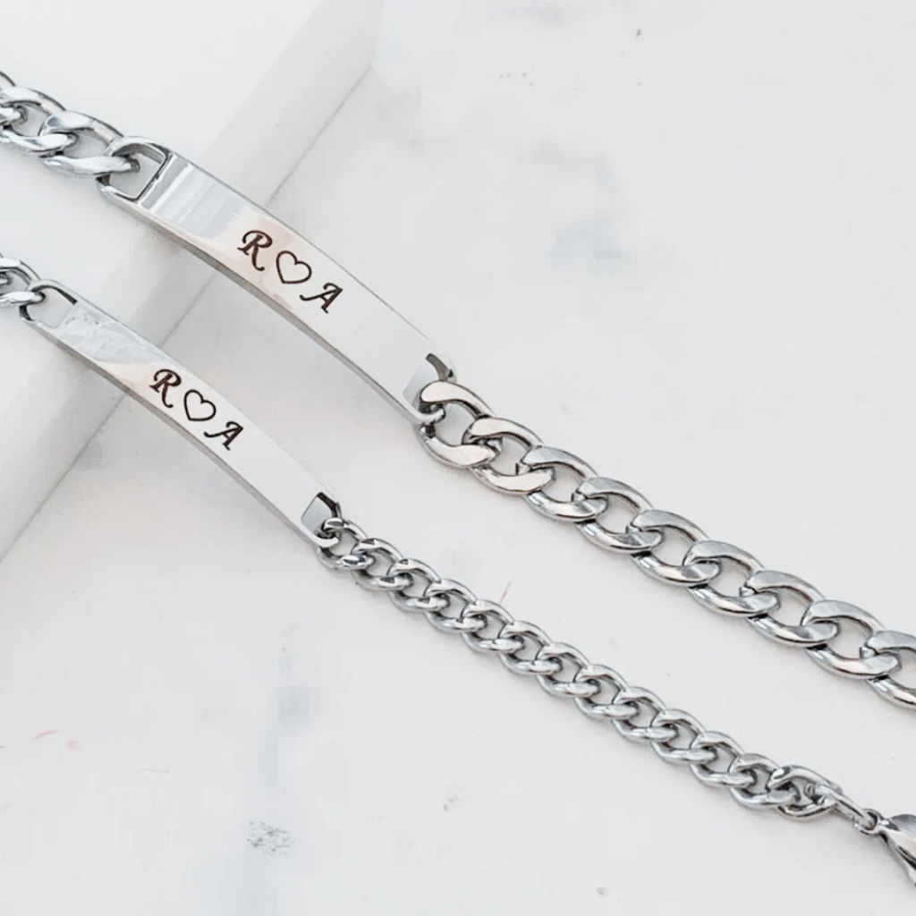DUO DE PULSERAS PERSONALIZADAS