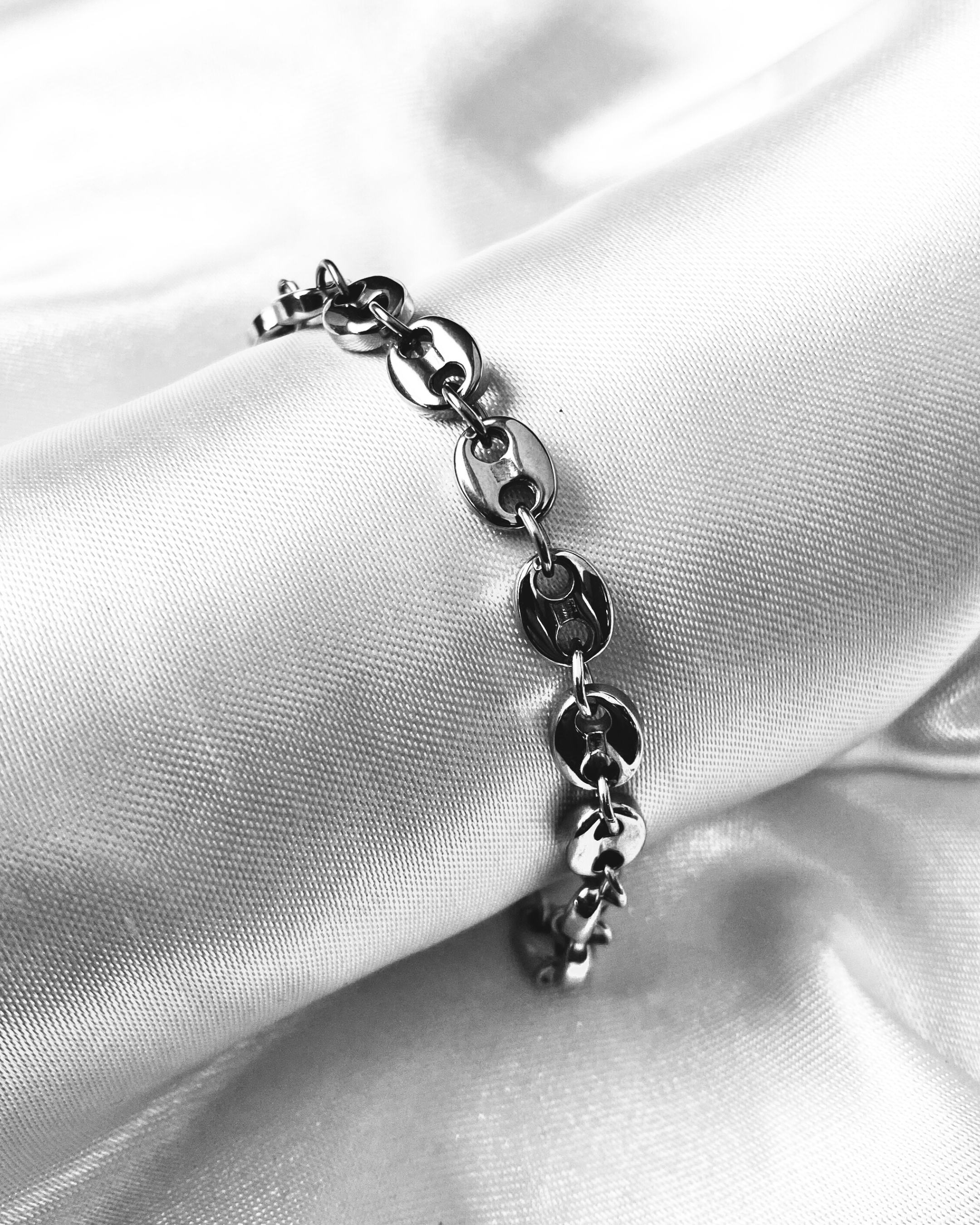 Pulsera para hombre cadena tipo gucci