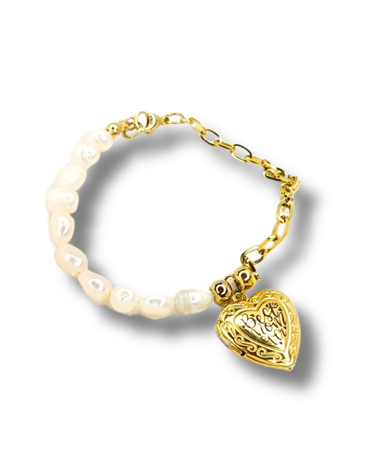 Pulsera Relicario corazón mini