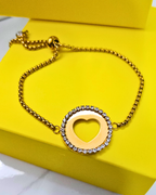 Smooth oval locket necklace - photo-etched