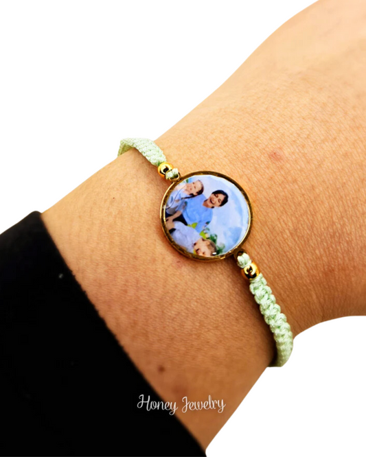 Pulsera con foto a color