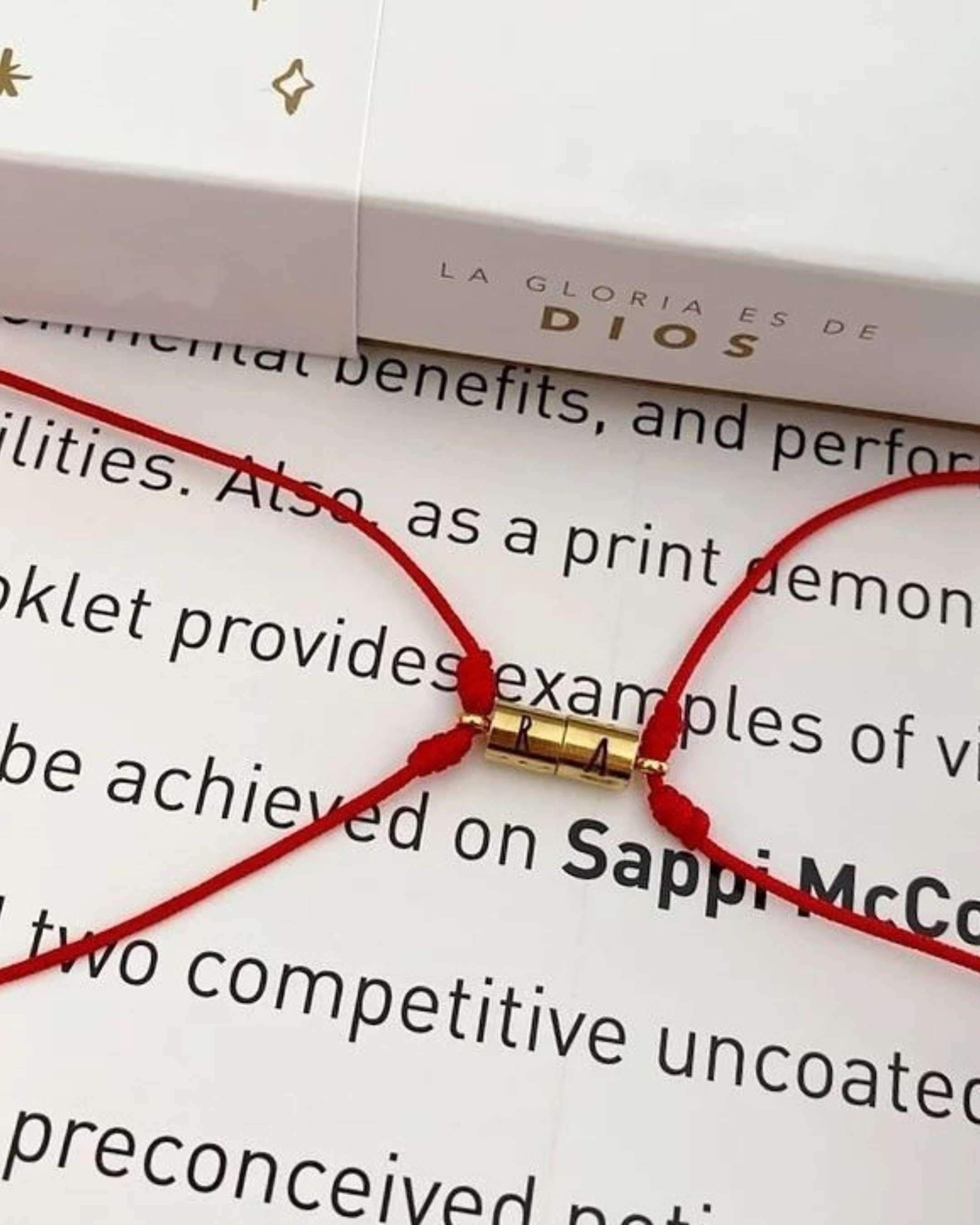 Pulsera magneto para pareja