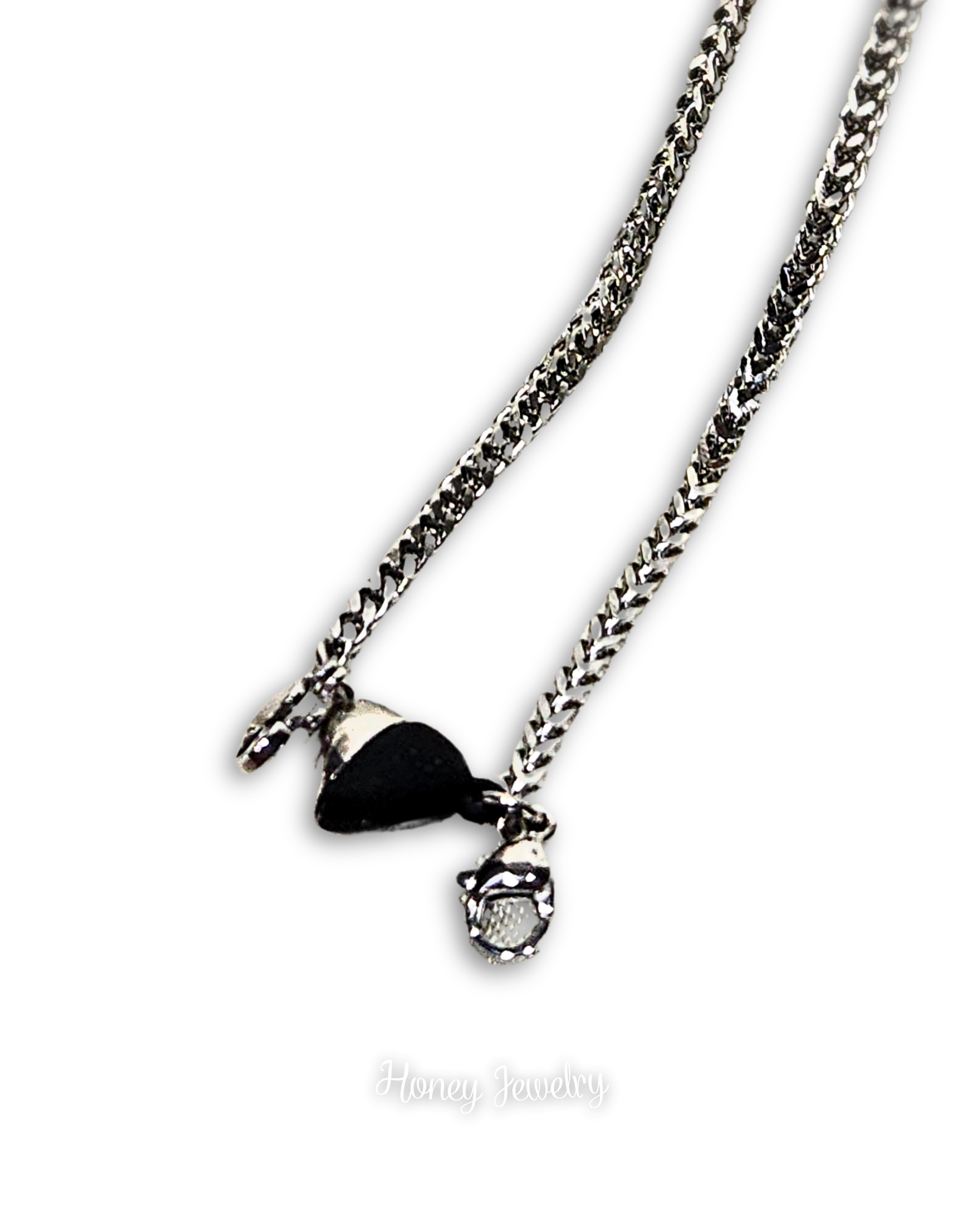 Pulsera magneto corazón para pareja