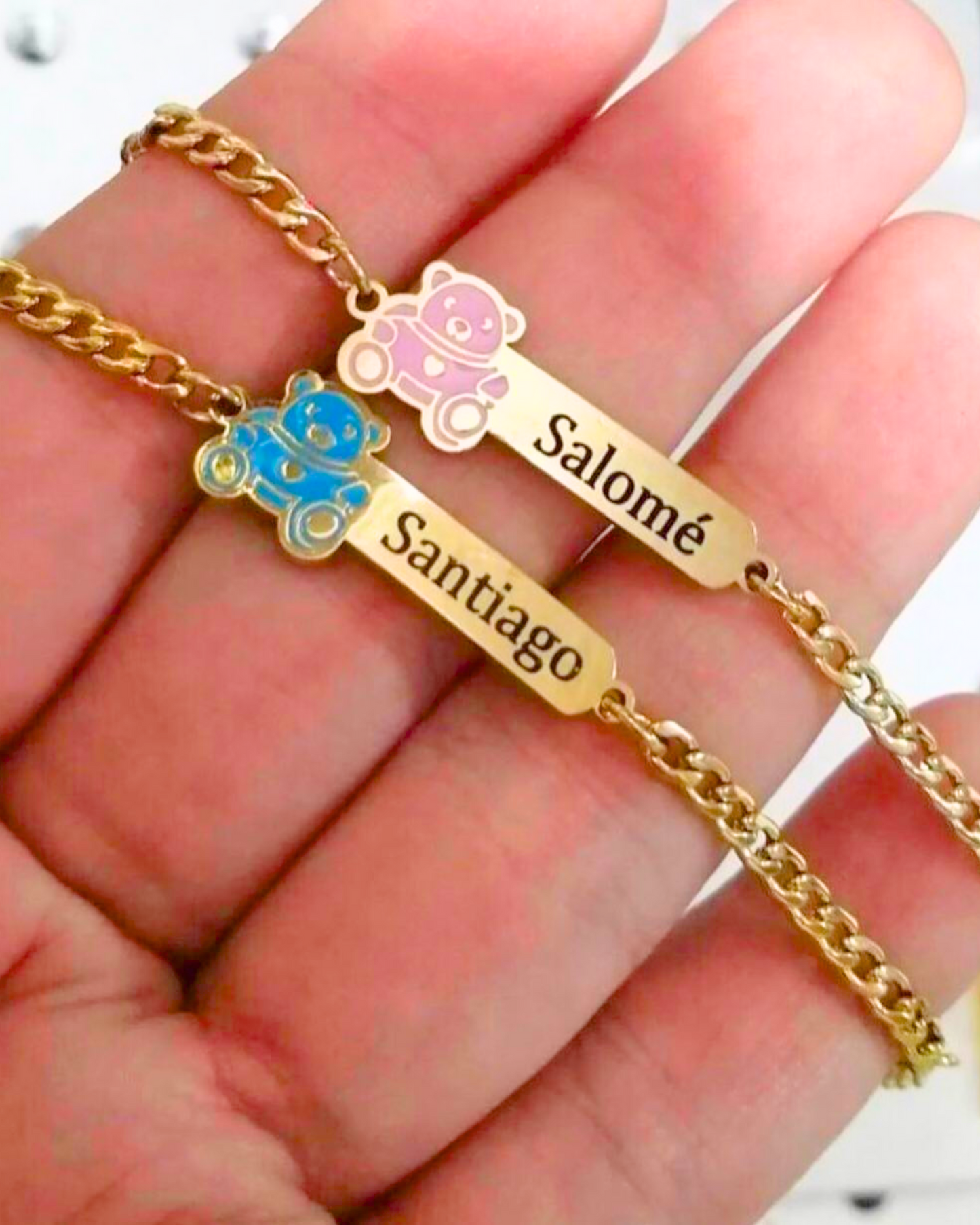 Pulsera para niños osito