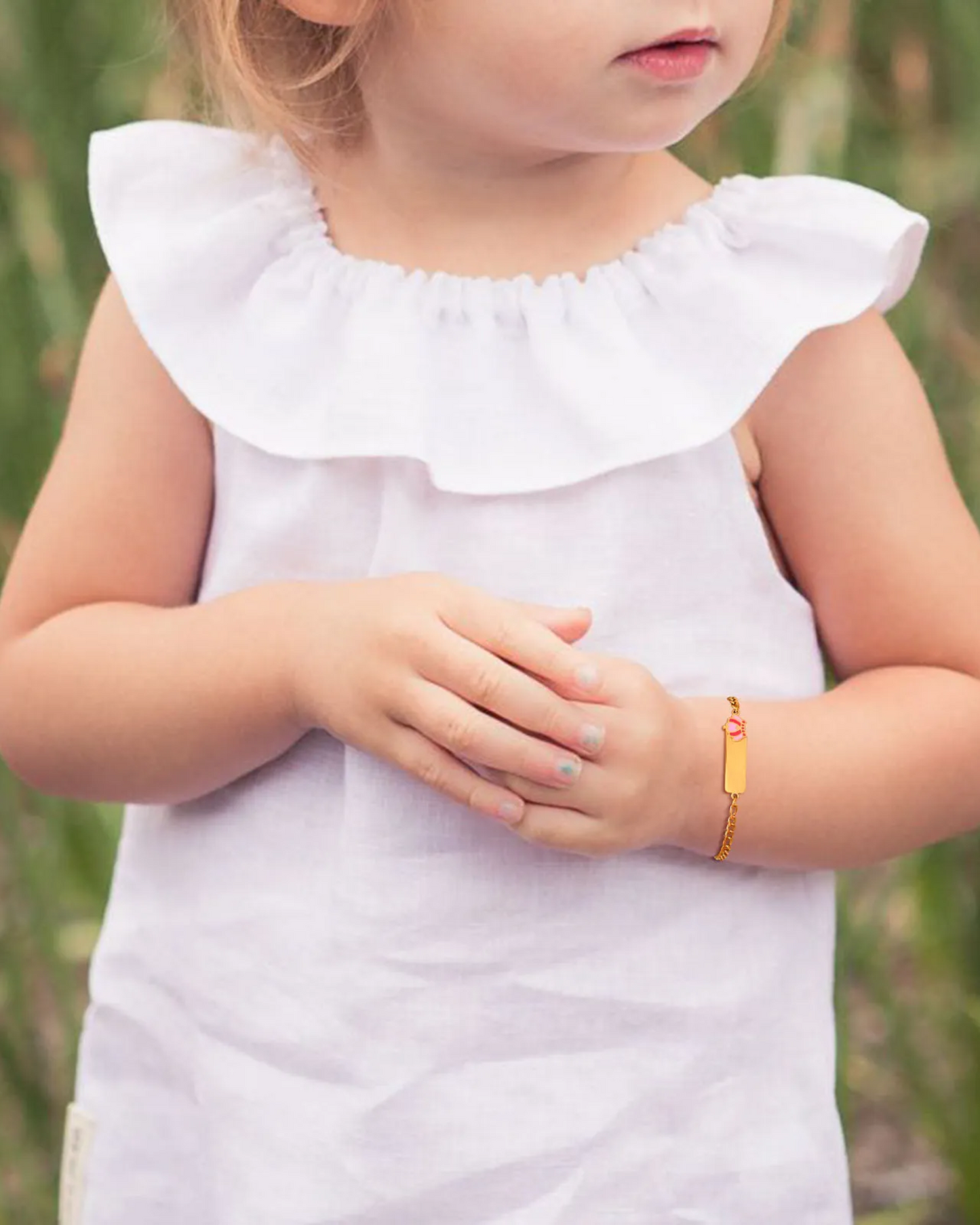 Pulsera para niños corona colorida (PRE ORDEN)